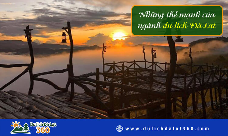 Những thế mạnh của ngành du lịch Đà Lạt 